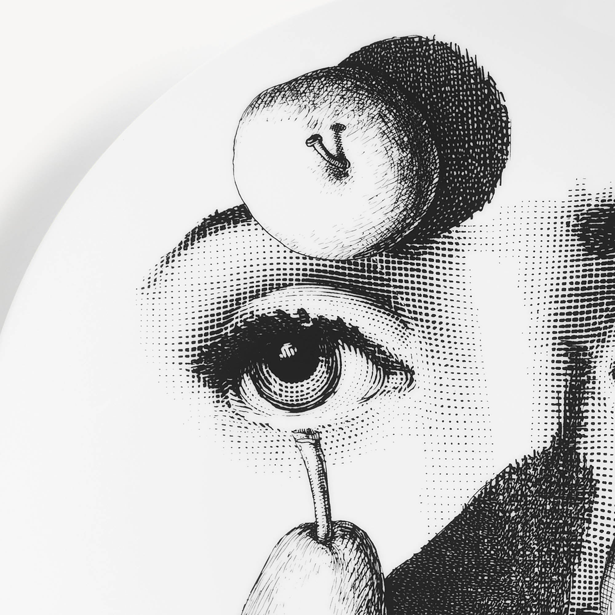 fornasetti-tema-e-variazioni-n-218-wandteller-porzellan-gesicht image 4