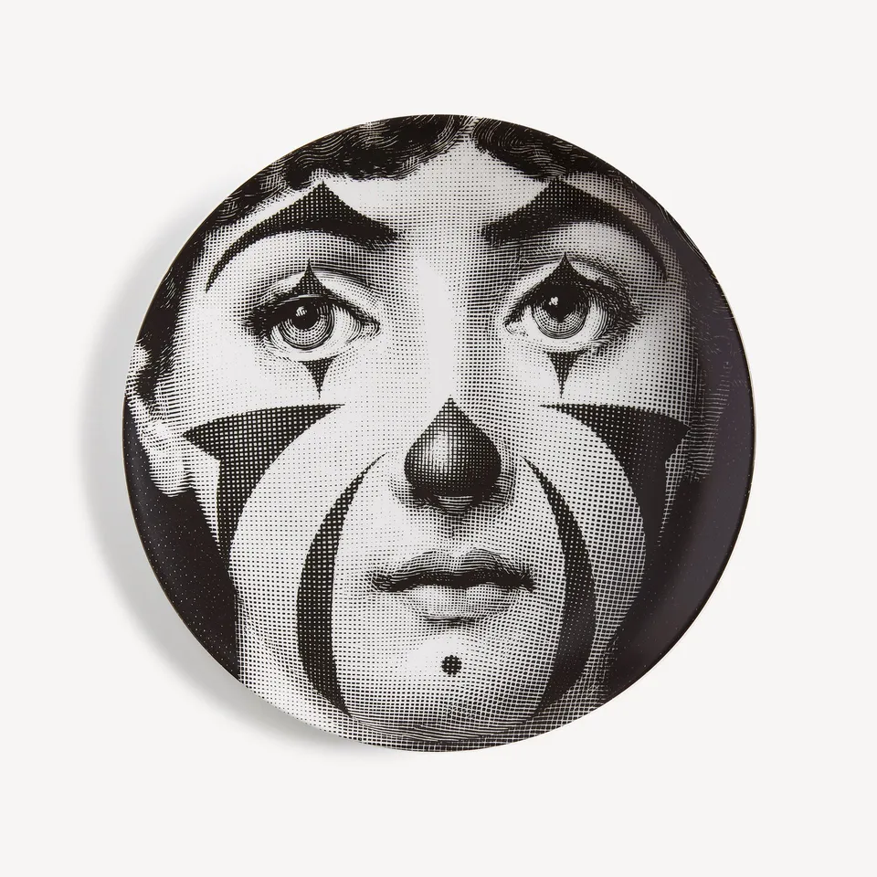 fornasetti-tema-e-variazioni-n-122-wandteller-porzellan-handbemalt image 1