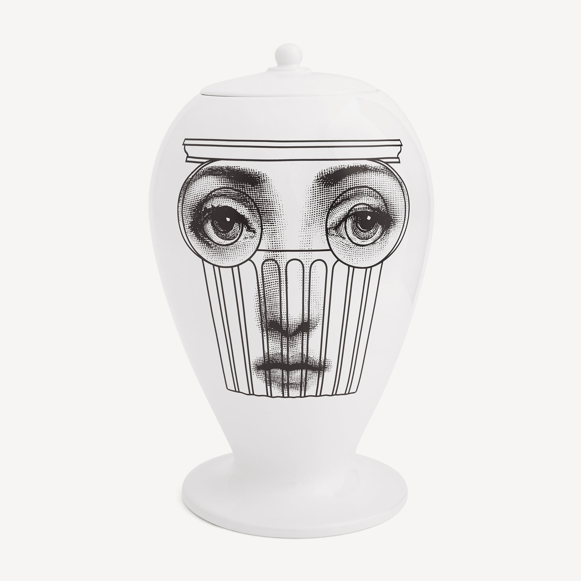 fornasetti-capitello-vase-keramik-gesicht-lina-cavalieri image 1