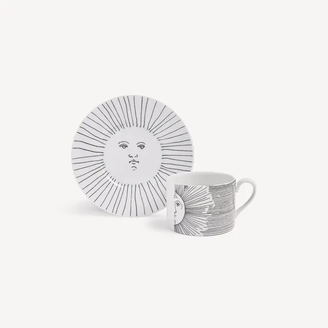 fornasetti-solitario-teetasse-porzellan-sonne image 1
