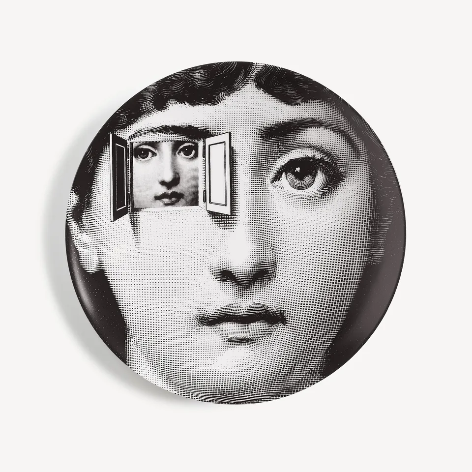 fornasetti-tema-e-variazioni-wandteller-n-116-porzellan image 1