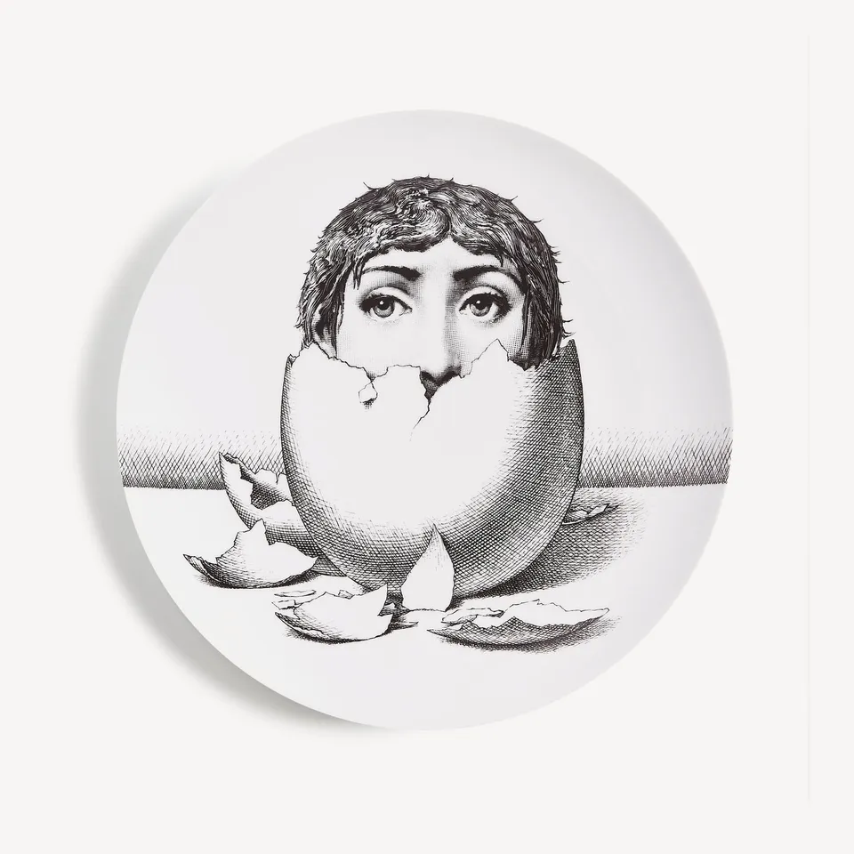 atelier-fornasetti-tema-e-variazioni-wandteller-n-258-porzellan image 1