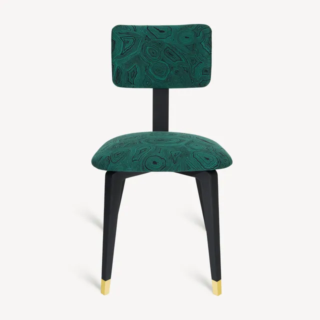 fornasetti-malachite-polsterstuhl-jacquard-gr-n image 1
