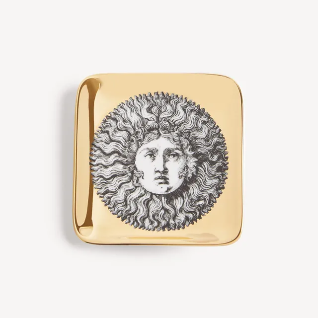 fornasetti-re-sole-aschenbecher-porzellan-sonne-handbemalt image 1