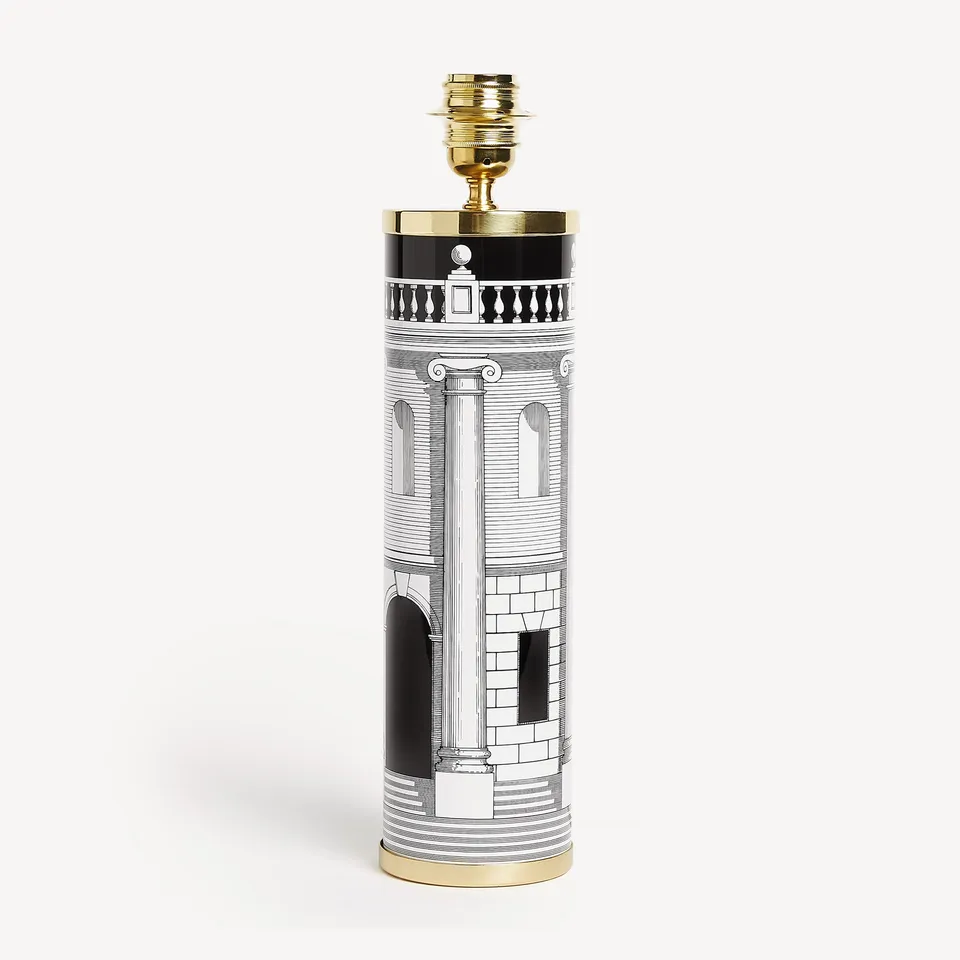 atelier-fornasetti-casa-con-colonne-lampenfu-metall-zylindrisch image 1