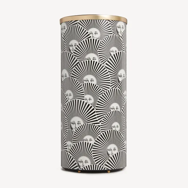 fornasetti-soli-a-ventaglio-schirmst-nder-schwarz-wei-messing image 1