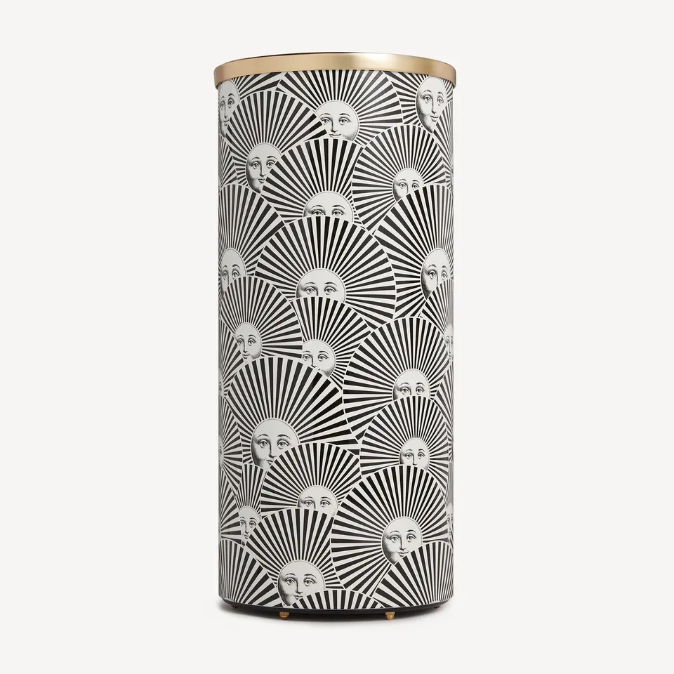 fornasetti-soli-a-ventaglio-schirmst-nder-schwarz-wei-messing image 1