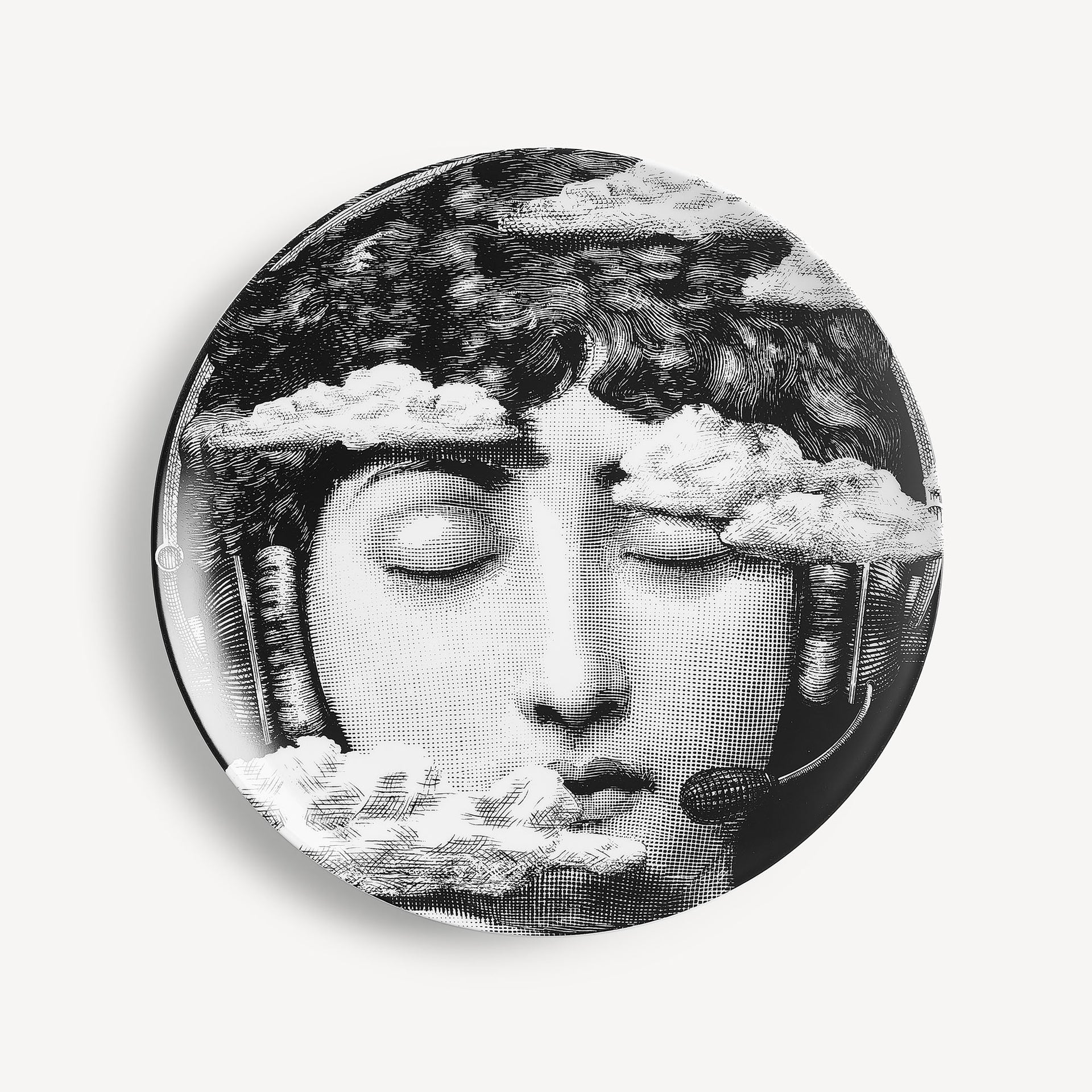 fornasetti-tema-e-variazioni-wandteller-n-402-porzellan-lina-cavalieri image 1