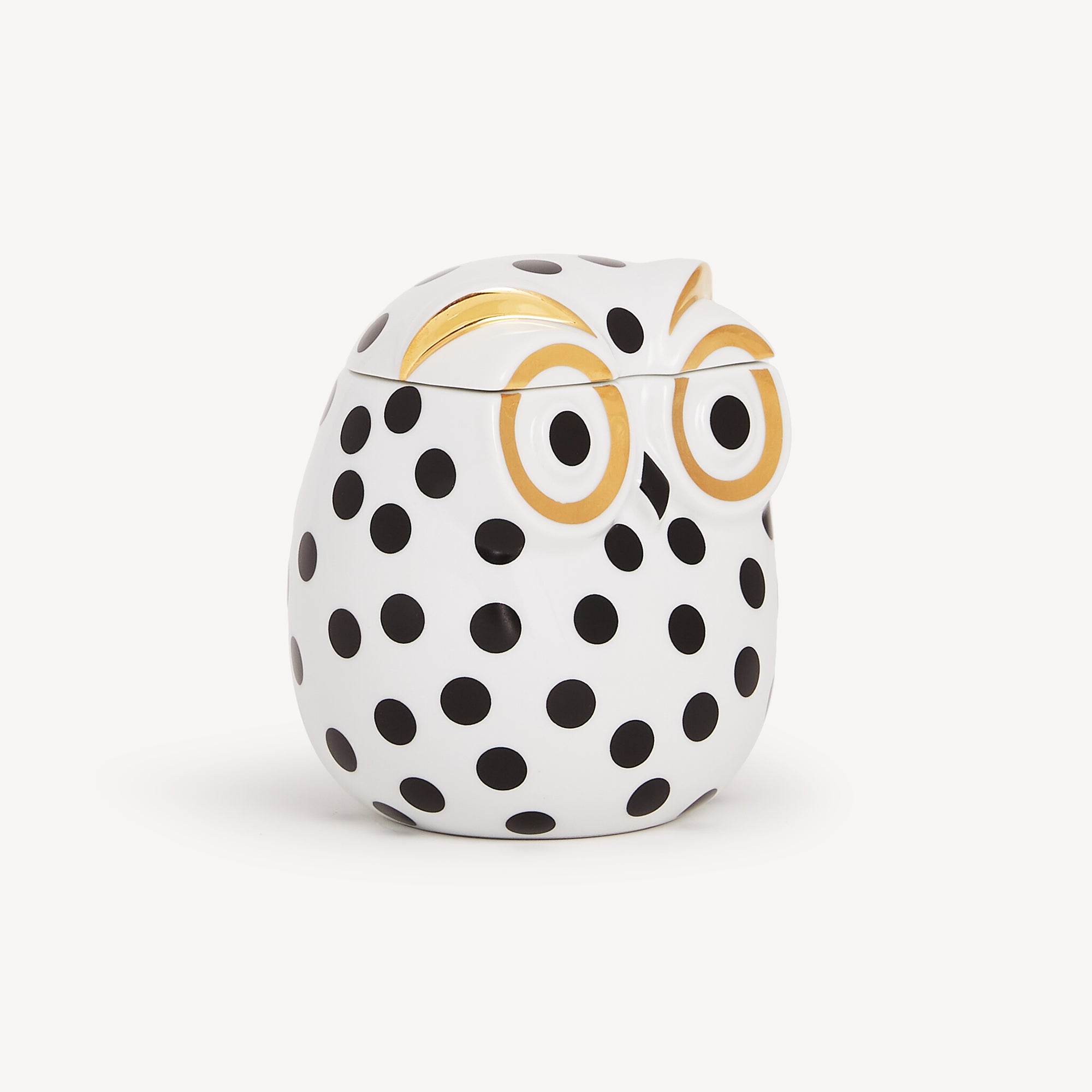 atelier-fornasetti-civetta-dose-porzellan-eule-gold image 3