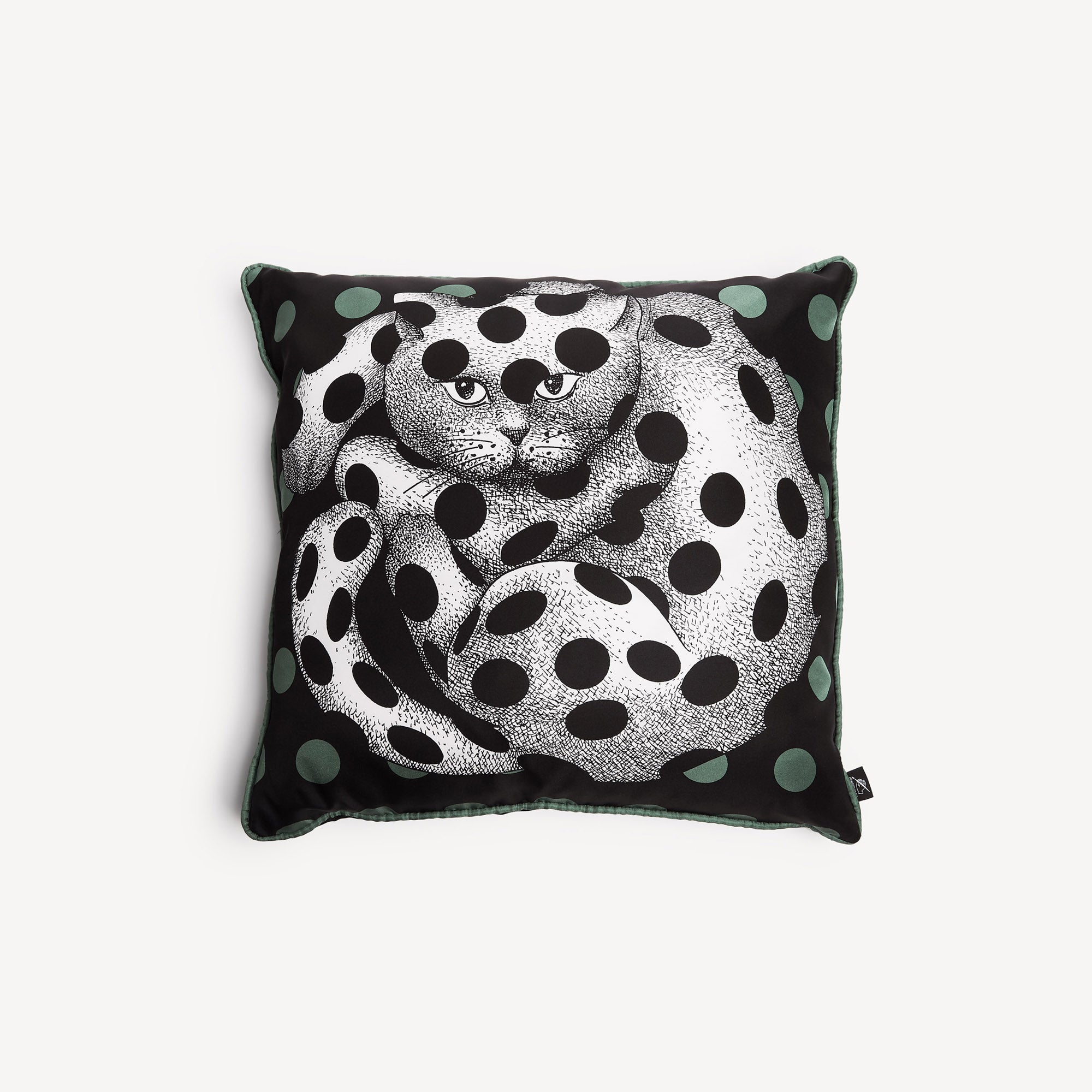 fornasetti-high-fidelity-kissen-katze-punkte-bezug-f-llung image 2