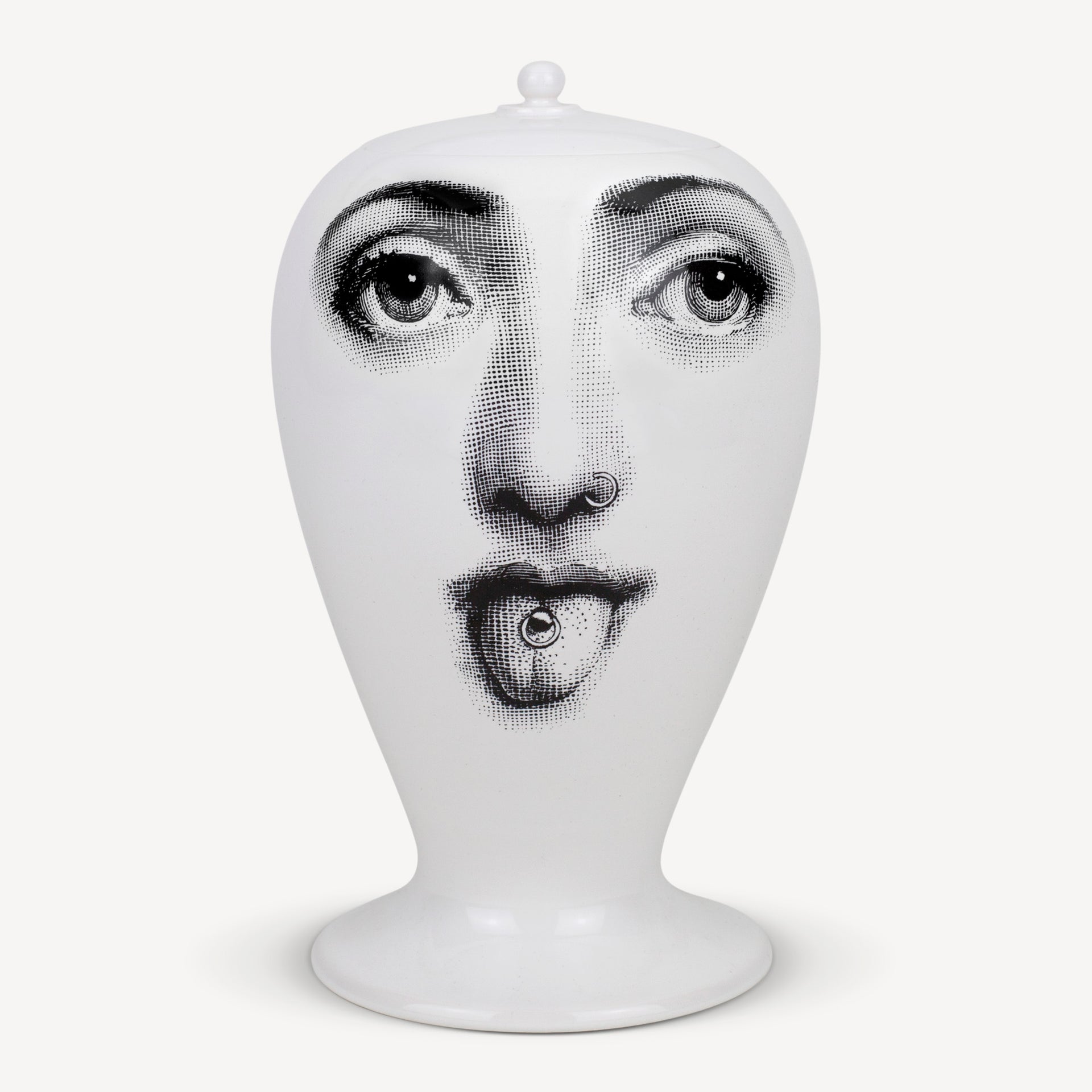 fornasetti-tema-e-variazioni-vase-piercing-keramikvase-gesicht image 1