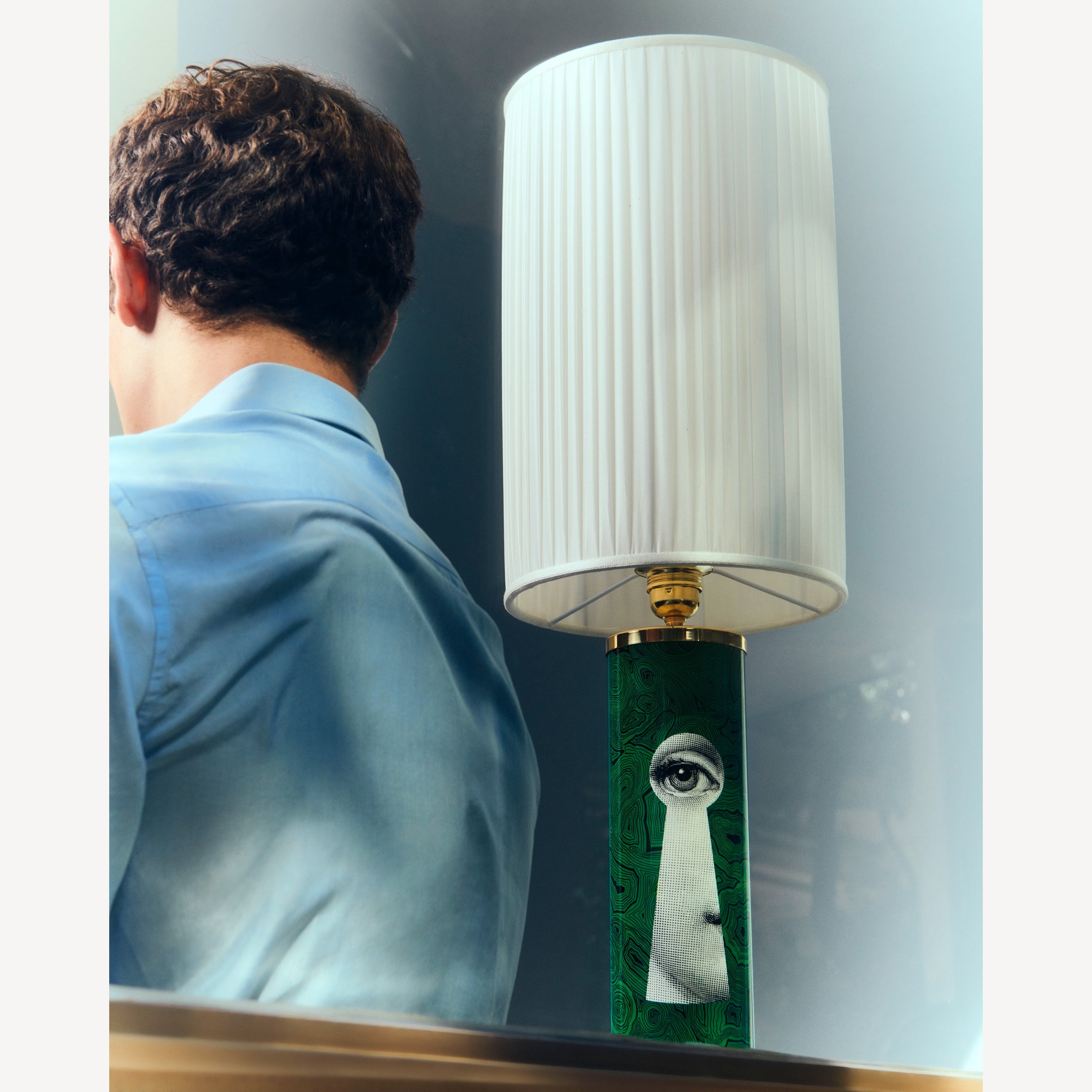 atelier-fornasetti-serratura-malachite-tischlampe-gr-n image 5