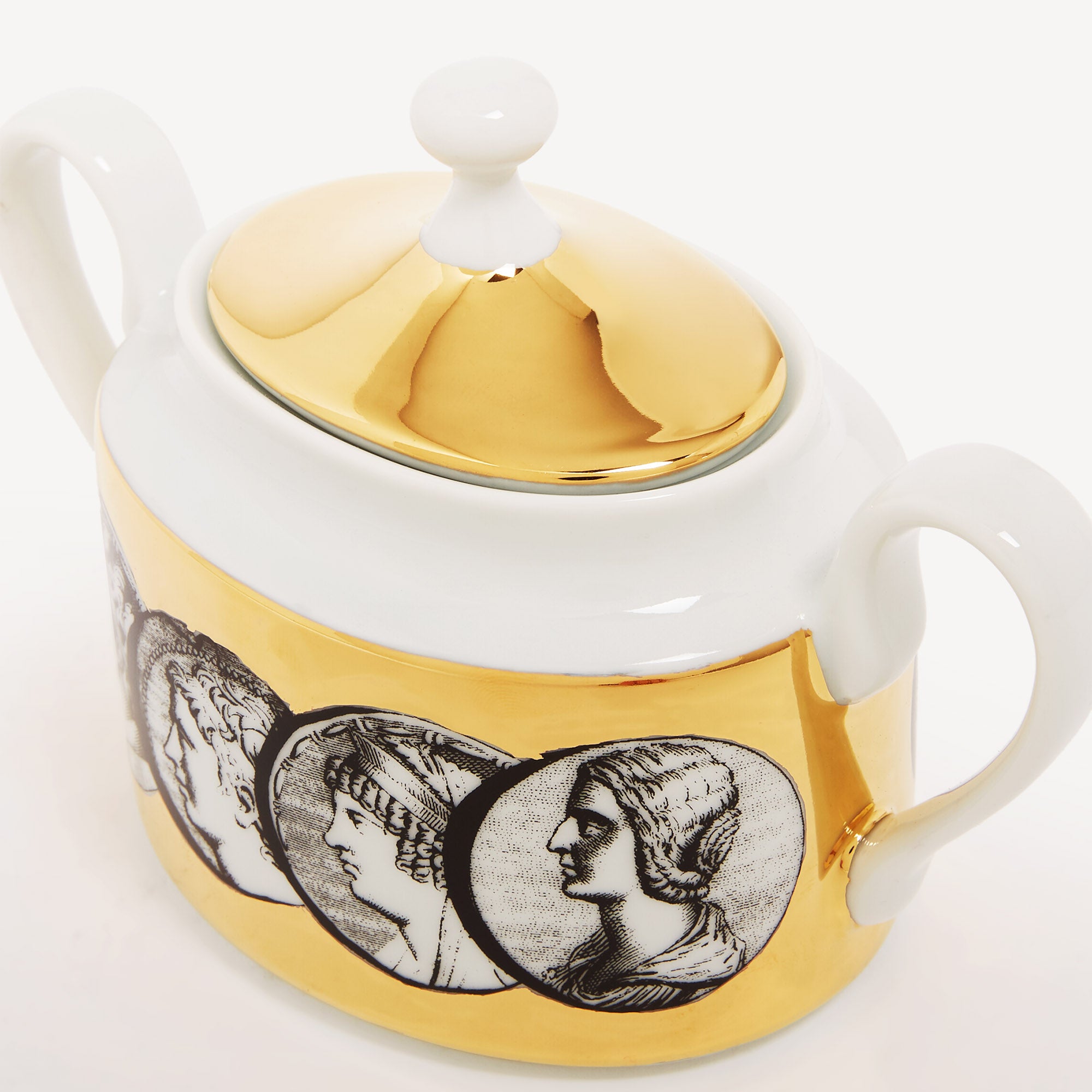 fornasetti-cammei-zuckerdose-porzellan-mit-gold image 4
