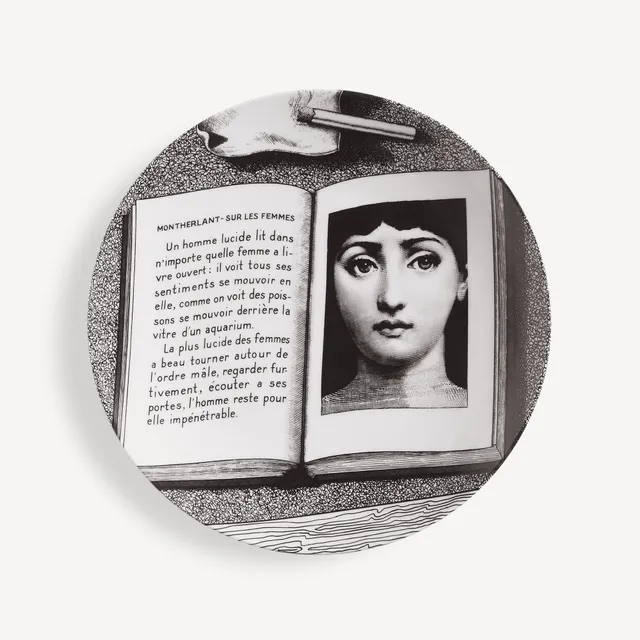 atelier-fornasetti-tema-e-variazioni-n-201-wandteller-porzellan image 1