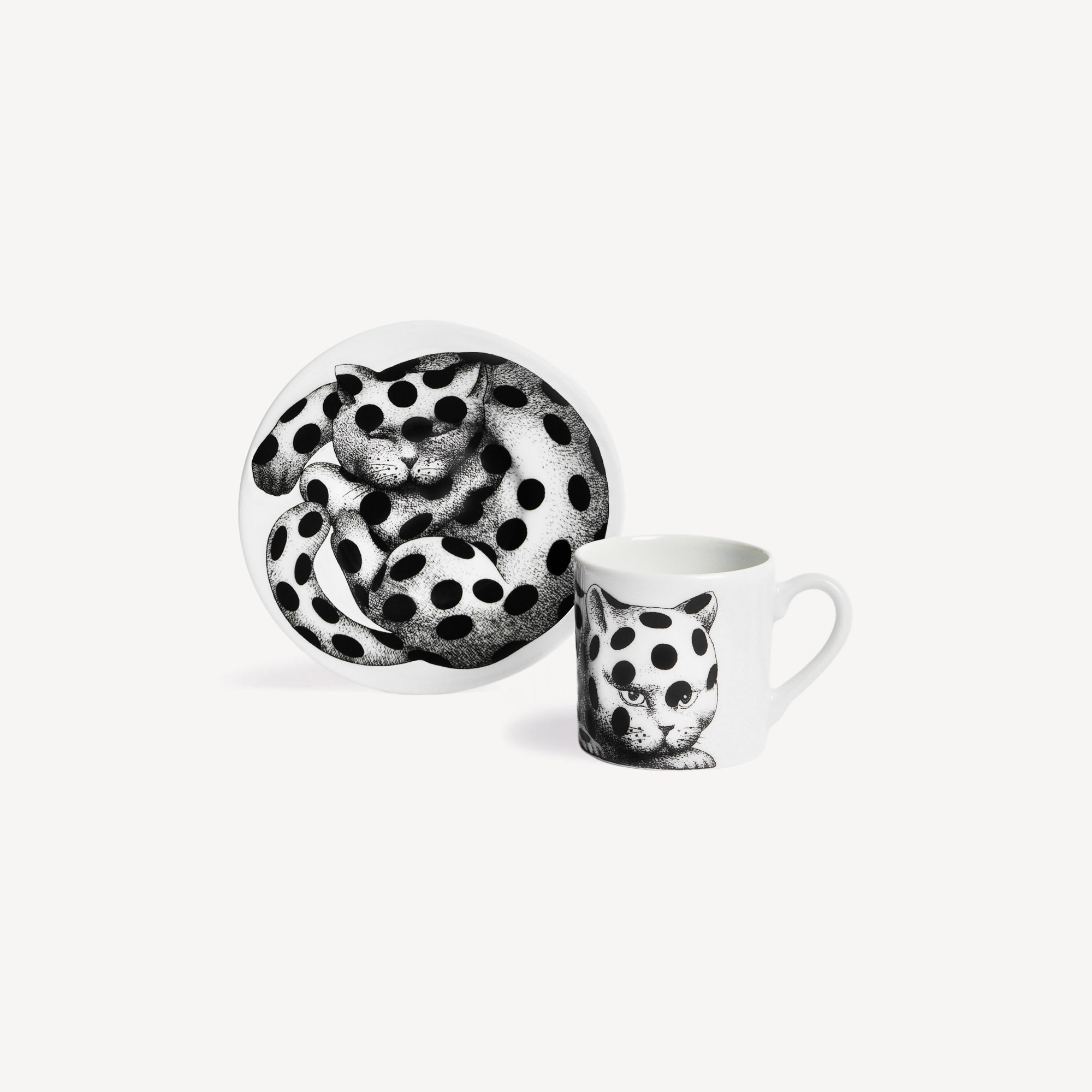 atelier-fornasetti-high-fidelity-a-pois-kaffeetasse-schwarz-wei image 4