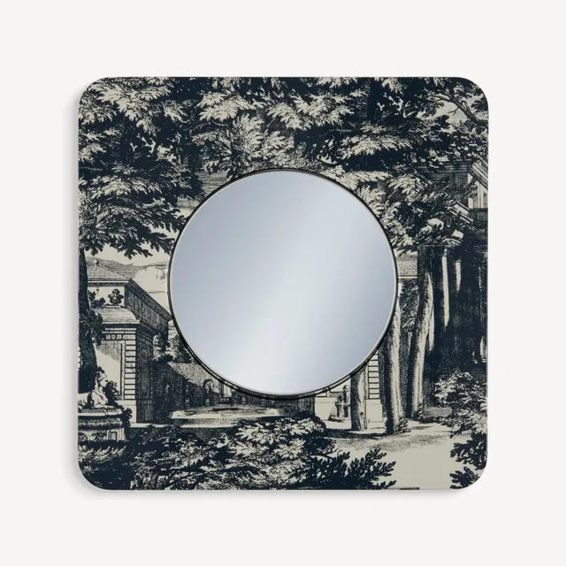 fornasetti-giardino-settecentesco-wandspiegel-flach image 1