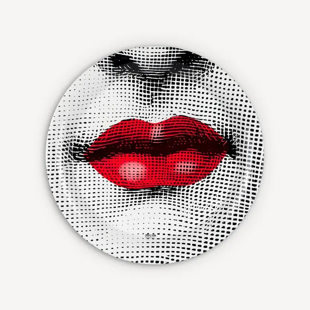 atelier-fornasetti-bocca-tablett-rund-tema-e-variazioni image 1