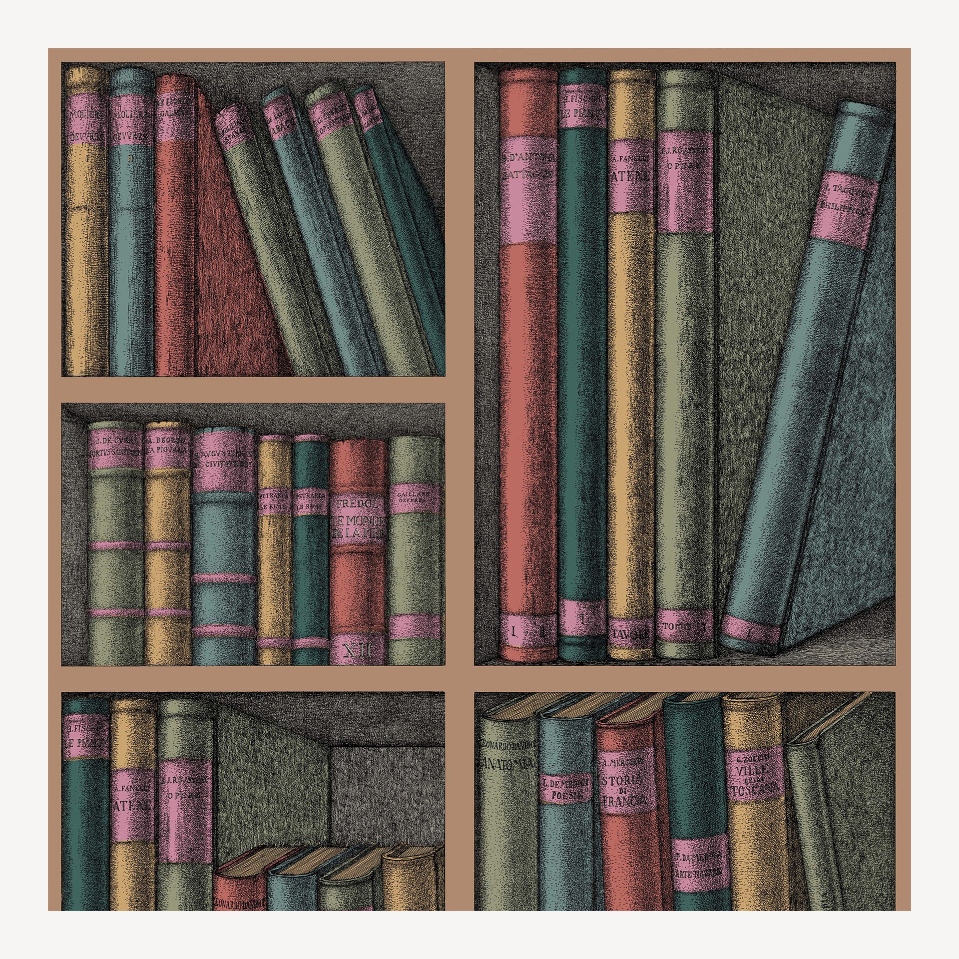 fornasetti-ex-libris-tapete-bibliothek-rolle-52-cm-x-10-m-2 image 1
