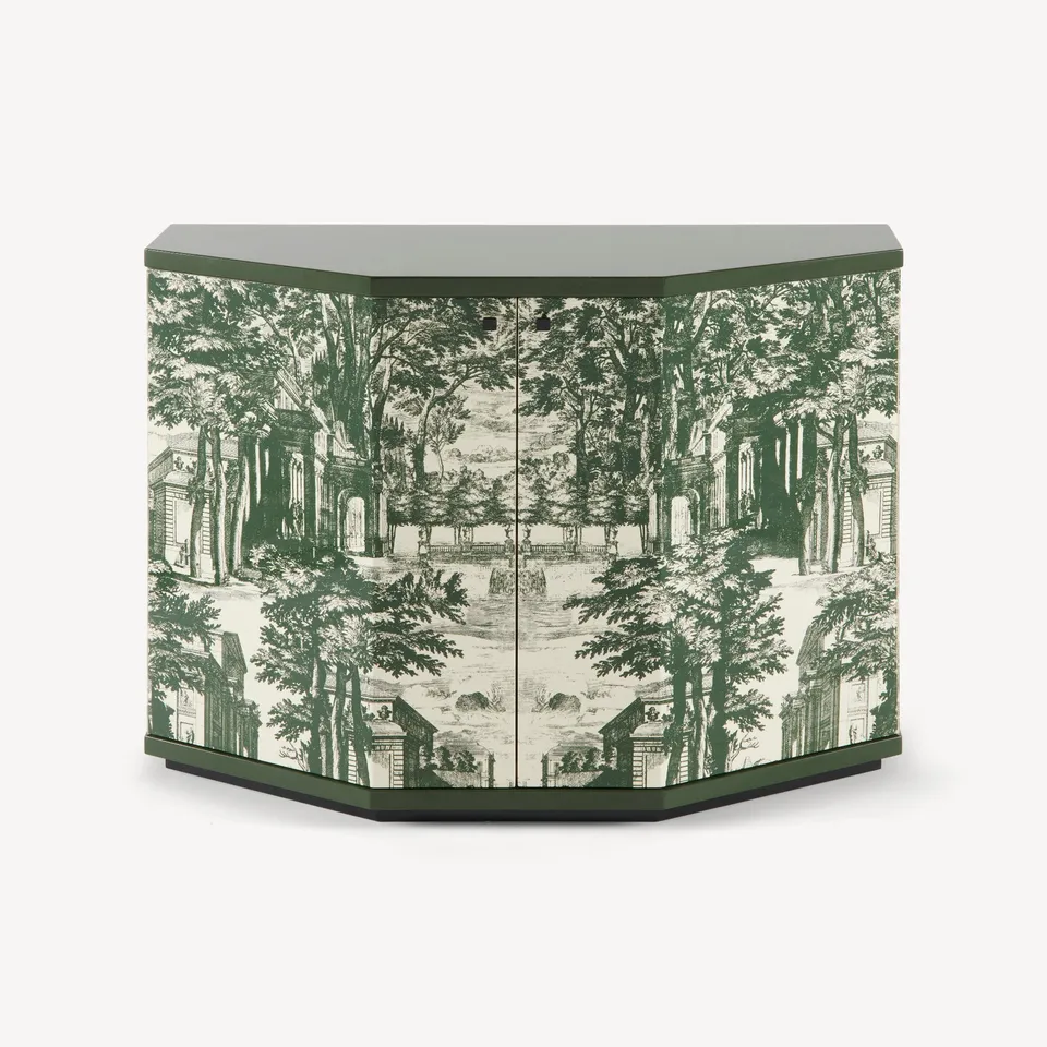 atelier-fornasetti-giardino-settecentesco-kommode-klein-polyedrisch image 1