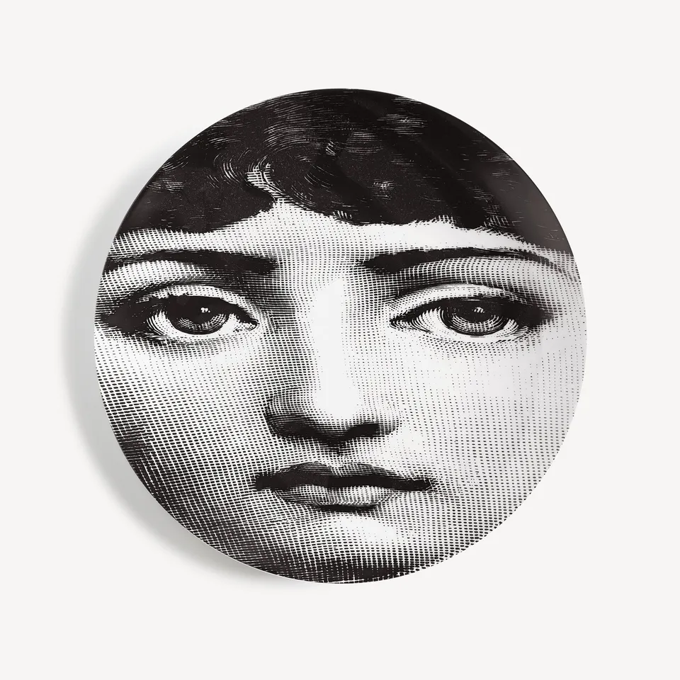 atelier-fornasetti-tema-e-variazioni-nr-54-wandteller-porzellan image 1