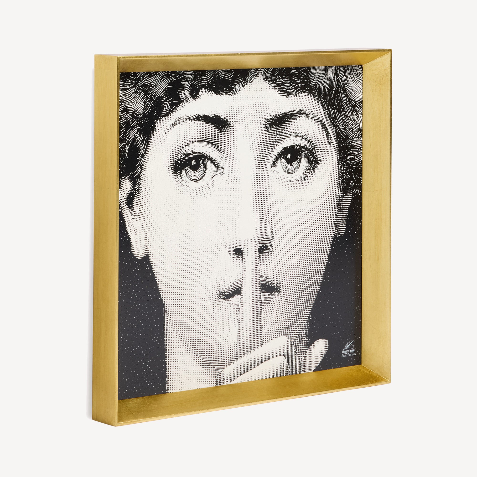 fornasetti-silenzio-wandbild-holz-gerahmt-tema-e-variazioni-2 image 2