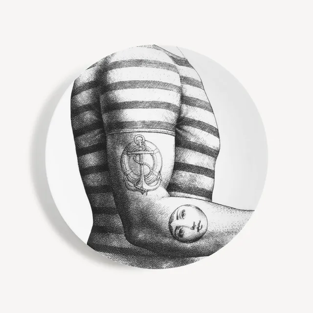 atelier-fornasetti-tema-e-variazioni-n-215-wandteller-porzellan image 1